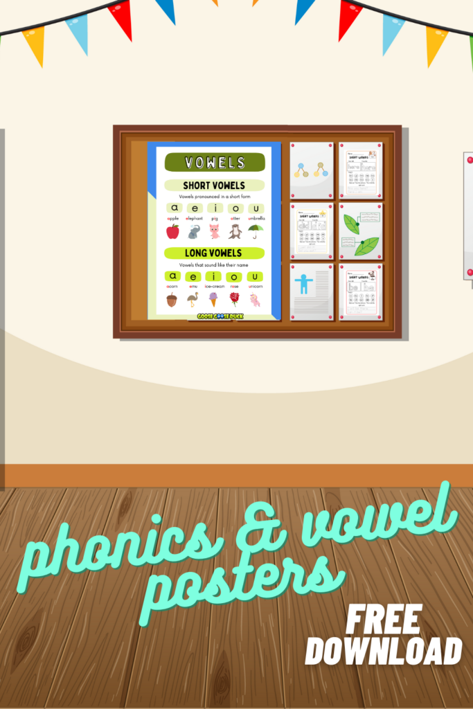 vowels poster printables