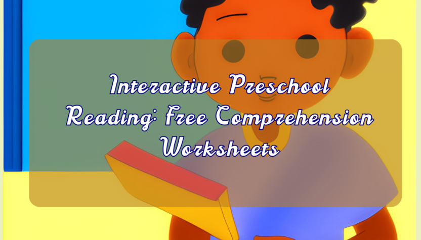 reading comprehension for preschool